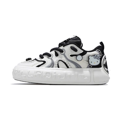 (W) Palladium Hello Kitty Low Top 'Black Grey'