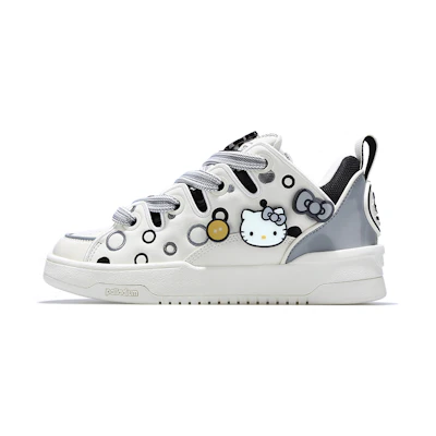(W) Palladium Hello Kitty Low Top 'CMFTable Casual Black Grey'