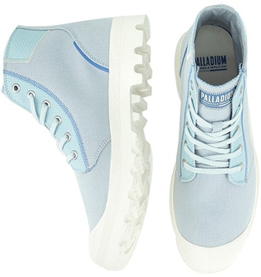 (W) Kasut Kanvas Tinggi Palladium 'Ice Blue Patchwork' 77799-430-M Shop (W) Kasut Kanvas Tinggi Palladium 'Ice Blue Patchwork' 77799-430-M