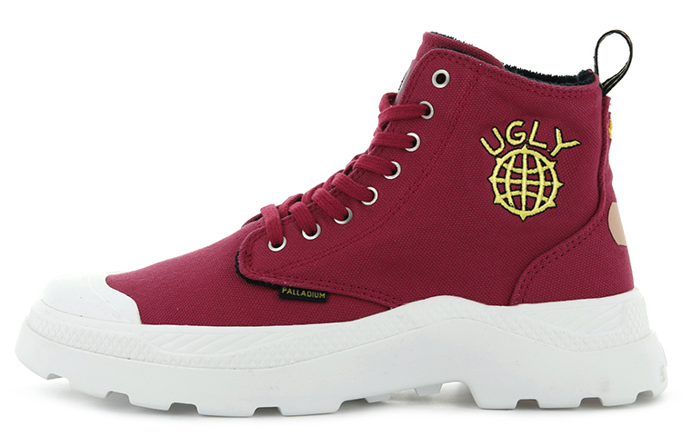 (Women) Palladium Jazzelle Pallakix Hi Canvas 'Red' 96715-618-M