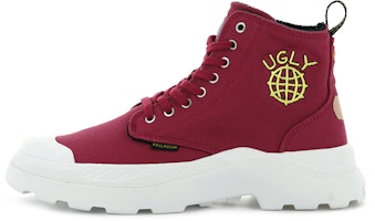 (Women) Palladium Jazzelle Pallakix Hi Canvas 'Red' 96715-618-M (Women) Palladium Jazzelle Pallakix Hi Canvas 'Red' 96715-618-M