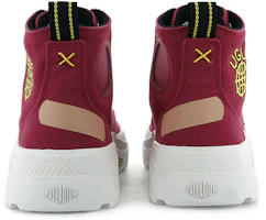 Purchase (W) Palladium Jazzelle Pallakix Hi Canvas 'Merah' 96715-618-M