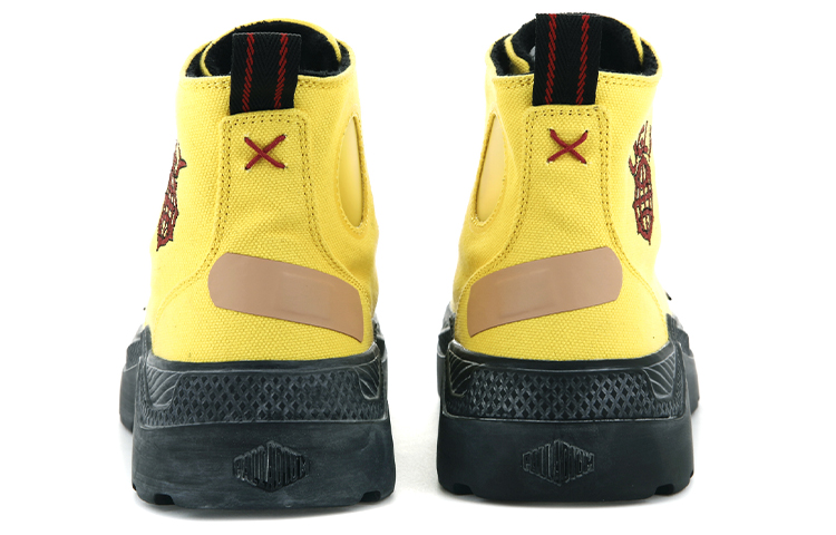 Purchase (Women) Palladium Jazzelle Pallakix Hi Canvas 'Yellow' 96715-703-M