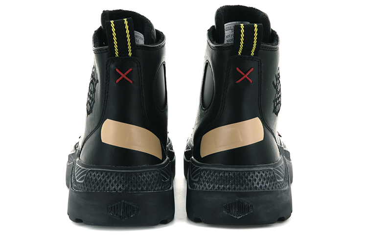 (W) Palladium Jazzelle Pallakix Hi Leather 'Black Outdoor' 圖 5