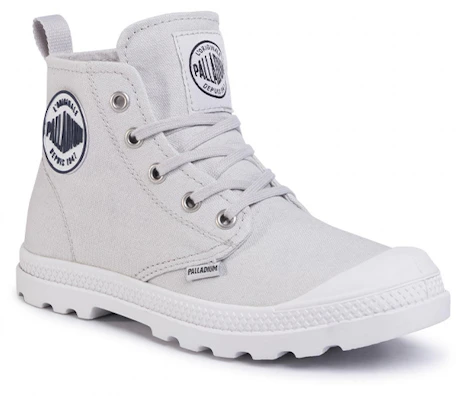 (Women) Palladium LP Mid CVS 'Light Grey' 96710-073-M Order (Women) Palladium LP Mid CVS 'Light Grey' 96710-073-M