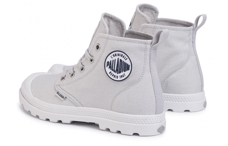 Lookbook (Women) Palladium LP Mid CVS 'Light Grey' 96710-073-M