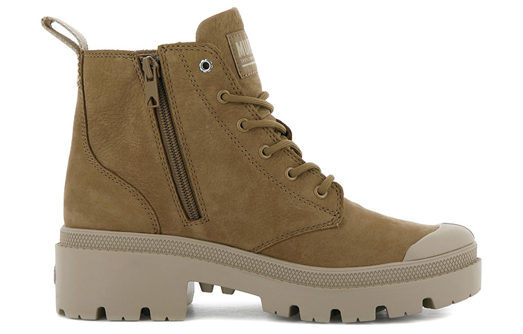 Order (W) Palladium Pallabase NBK“棕色户外高帮鞋” 96906-252-M
