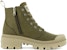 (W) Palladium Pallabase Twill 'Dune High-Top Tapak Tebal Kanvas Coklat' 96907-204-M