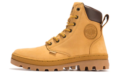 (Women) Palladium Pallabosse SC 'Brown Yellow'