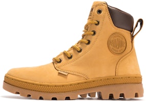 (Women) Palladium Pallabosse SC 'Brown Yellow' 96305-221-M (Women) Palladium Pallabosse SC 'Brown Yellow' 96305-221-M