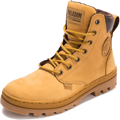 (Women) Palladium Pallabosse SC 'Brown Yellow' 96305-221-M Order (Women) Palladium Pallabosse SC 'Brown Yellow' 96305-221-M