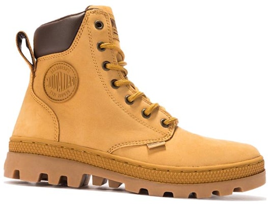 (Women) Palladium Pallabosse SC 'Brown Yellow' 96305-221-M Order (Women) Palladium Pallabosse SC 'Brown Yellow' 96305-221-M