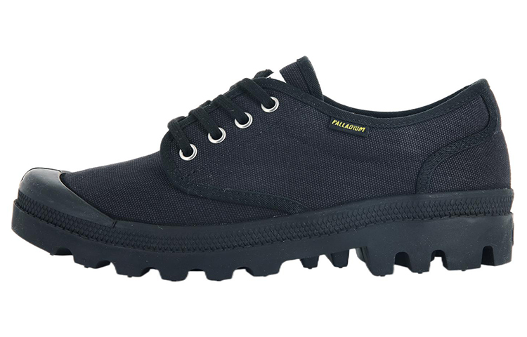 (Women) Palladium Pallabrousse Oxford 'Black Canvas' 90068-001-M
