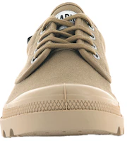 Shop Palladium Pallabrousse Oxford 低筒帆布鞋 女款 橄欖色