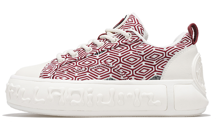(Women) Palladium Pallanote 'Burgundy White' 98799-614-M