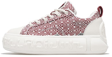 (Women) Palladium Pallanote 'Burgundy White' 98799-614-M (Women) Palladium Pallanote 'Burgundy White' 98799-614-M