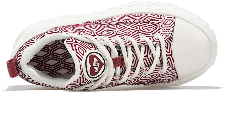 (Women) Palladium Pallanote 'Burgundy White' 98799-614-M Lookbook (Women) Palladium Pallanote 'Burgundy White' 98799-614-M