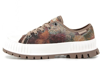 (Women) Palladium Pallashock Lo 'Blossom Brown Mix' 97794-225-M (Women) Palladium Pallashock Lo 'Blossom Brown Mix' 97794-225-M