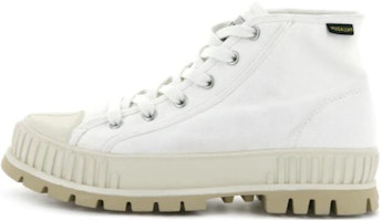 (Women) Palladium Pallashock Mid OG 'Cream White' 76681-051-M (Women) Palladium Pallashock Mid OG 'Cream White' 76681-051-M