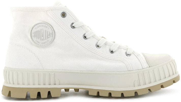 (W) Palladium Pallashock Mid OG 'Blanco Crema' 76681-051-M Order (W) Palladium Pallashock Mid OG 'Blanco Crema' 76681-051-M
