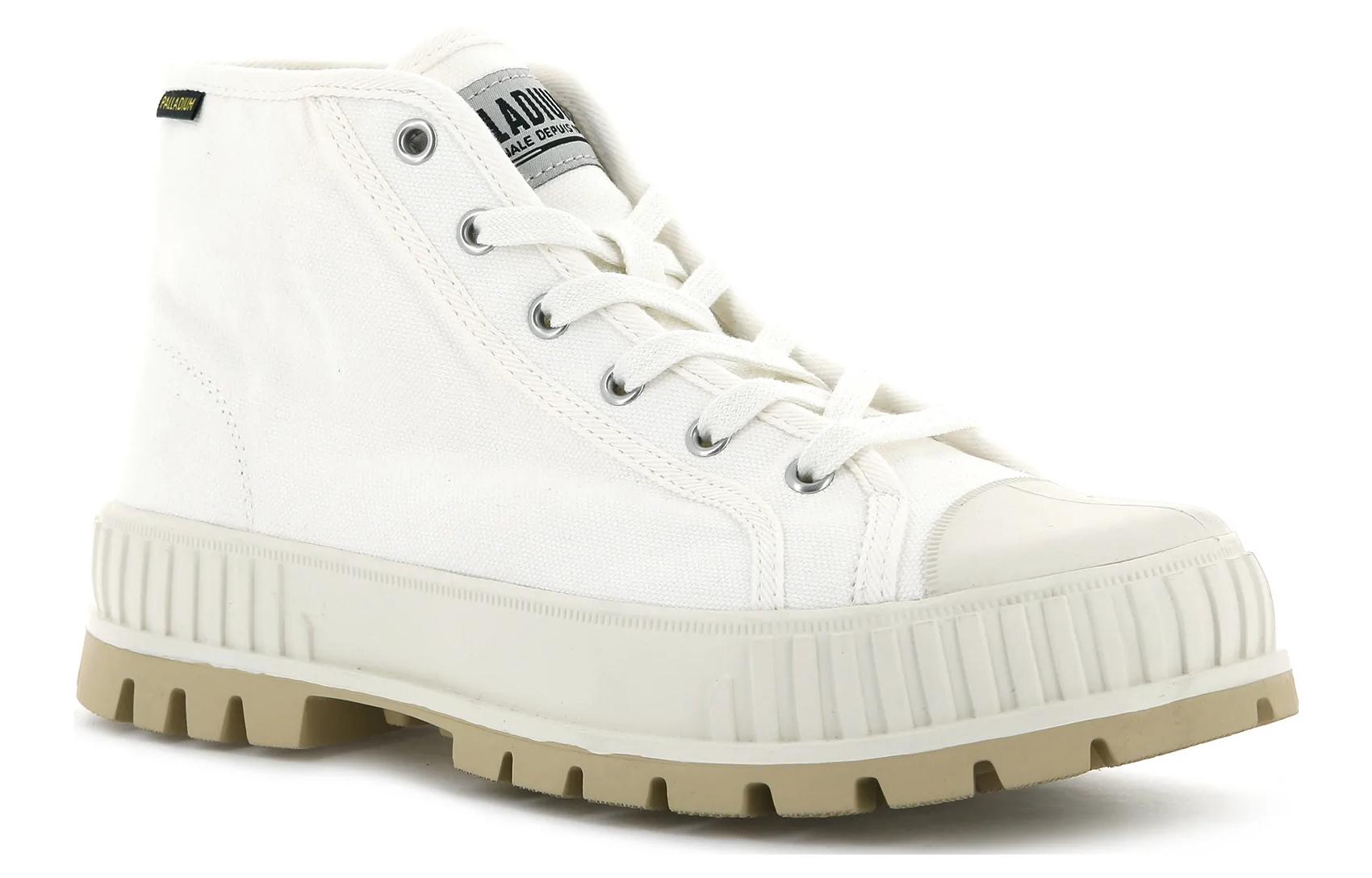 Lookbook (W) Palladium Pallashock Mid OG 'Blanco Crema' 76681-051-M