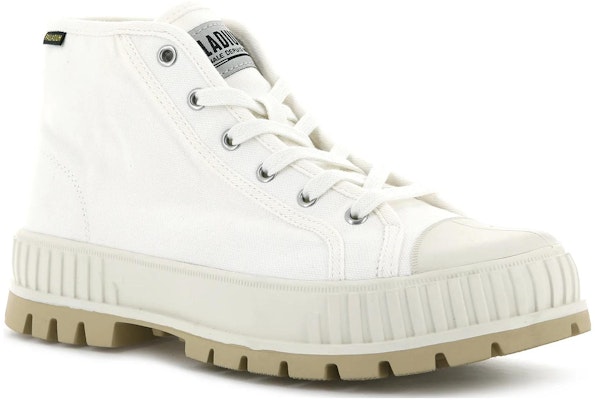 (Women) Palladium Pallashock Mid OG 'Cream White' 76681-051-M Lookbook (Women) Palladium Pallashock Mid OG 'Cream White' 76681-051-M