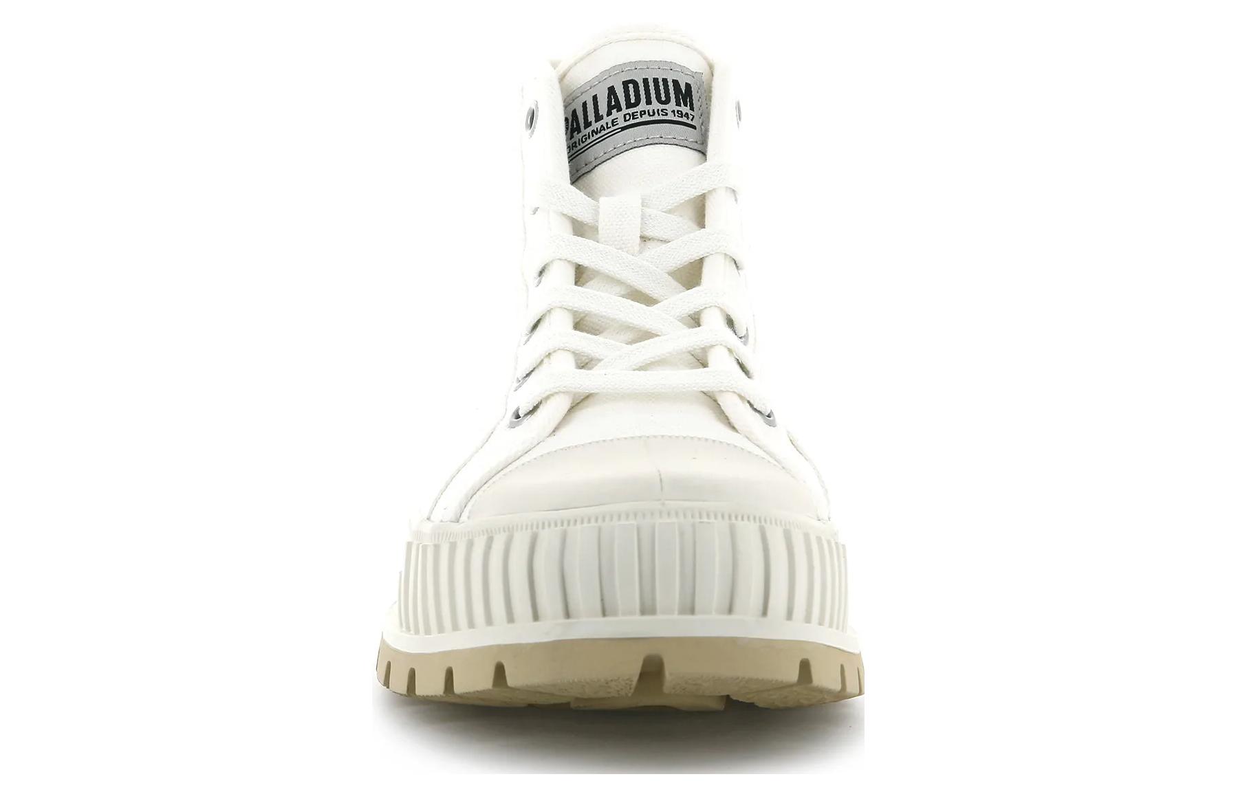 Shop (W) Palladium Pallashock Mid OG 'Blanco Crema' 76681-051-M