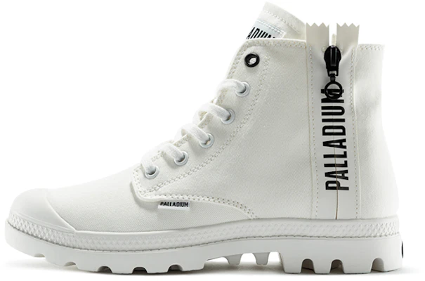 (W) Palladium Pampa 2 Zip Arrière Toile Blanche Hautes 97084-116-M Buy (W) Palladium Pampa 2 Zip Arrière Toile Blanche Hautes 97084-116-M