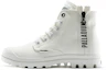 Buy (W) Palladium Pampa 2 Zip Arrière Toile Blanche Hautes 97084-116-M