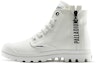Buy (Women) Palladium Pampa 2 Back Zip Cvs 'White Canvas High-Top' 97084-116-M