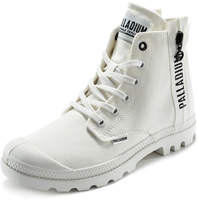 (Women) Palladium Pampa 2 Back Zip Cvs 'White Canvas High-Top' 97084-116-M Order (Women) Palladium Pampa 2 Back Zip Cvs 'White Canvas High-Top' 97084-116-M