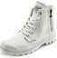 Order (Women) Palladium Pampa 2 Back Zip Cvs 'White Canvas High-Top' 97084-116-M