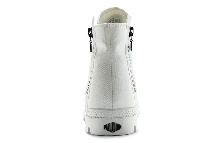 Lookbook (W) Palladium Pampa 2 Zip Arrière Toile Blanche Hautes 97084-116-M
