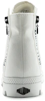 Lookbook (W) Palladium Pampa 2 Back Zip Cvs ''Witte Canvas Hoge Sneakers'' 97084-116-M
