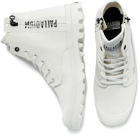 Shop (W) Palladium Pampa 2 Back Zip Cvs ''Witte Canvas Hoge Sneakers'' 97084-116-M