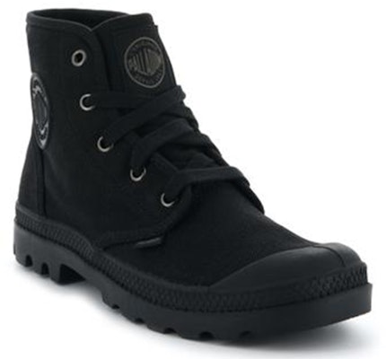 (Women) Palladium Pampa Hi 'Black Canvas' 92352-060-M Lookbook (Women) Palladium Pampa Hi 'Black Canvas' 92352-060-M