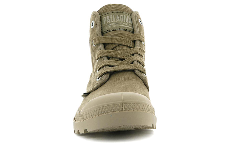 Lookbook (W) Palladium Pampa Hi 'Lona Marrón' 92352-307-M