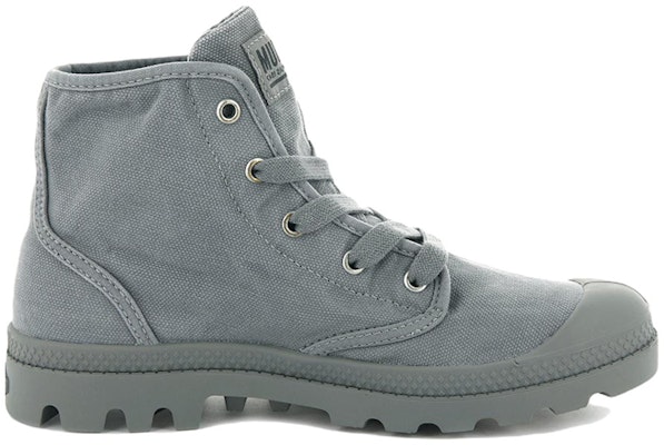 (Women) Palladium Pampa Hi 'Grey Canvas' 92352-011-M Order (Women) Palladium Pampa Hi 'Grey Canvas' 92352-011-M