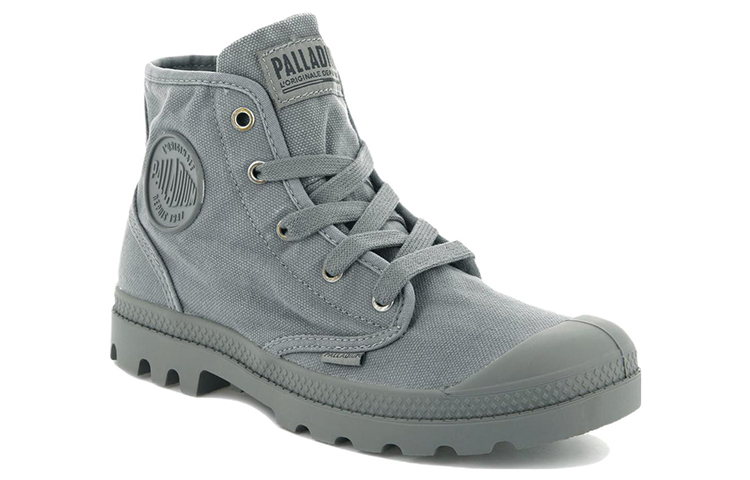 Lookbook (Women) Palladium Pampa Hi 'Grey Canvas' 92352-011-M