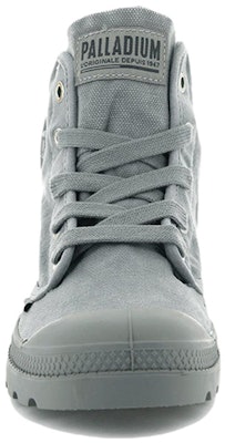 (Women) Palladium Pampa Hi 'Grey Canvas' 92352-011-M Shop (Women) Palladium Pampa Hi 'Grey Canvas' 92352-011-M