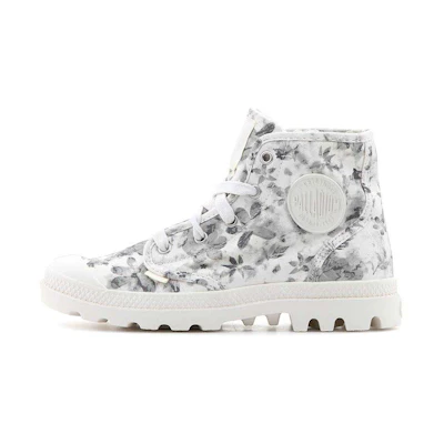 (W) Palladium Pampa Hi 'Grey White'
