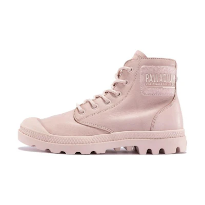 (W) Palladium Pampa Hi TC Leather 2.0 'Light Pink'