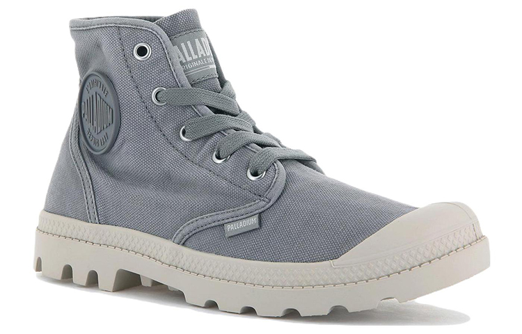 Lookbook (W) Palladium Pampa Hi Twill 'Gris Blanco' 92352-071-M