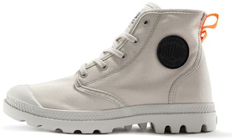 (Women) Palladium Pampa Hi Twill 'Lunar Grey' 97074-019-M (Women) Palladium Pampa Hi Twill 'Lunar Grey' 97074-019-M