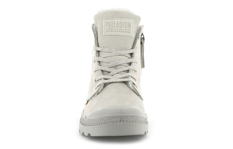 Lookbook (W) Palladium Pampa Hi Zip 'Putih Kasual Seni Berbulu Lembut' 95982-176-M