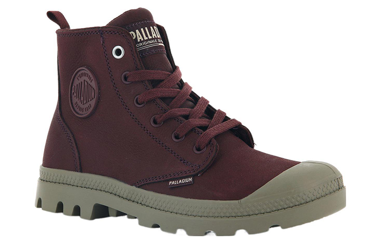 (W) Palladium Pampa Hi Zip 'Chocolate Red' 圖 2