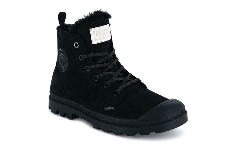 (W) Palladium Pampa Hi Zip 'Fur-Lined Black' 圖 3