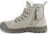 (W) Palladium Pampa Hi Zip 'Kelabu Berbulu-Balai'. 95982-071-M