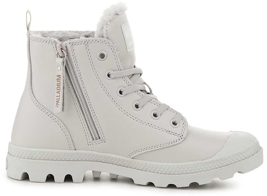 Palladium Pampa Hi Zip 皮革耐磨防滑戶外靴 女款 淺灰 Order Palladium Pampa Hi Zip 皮革耐磨防滑戶外靴 女款 淺灰