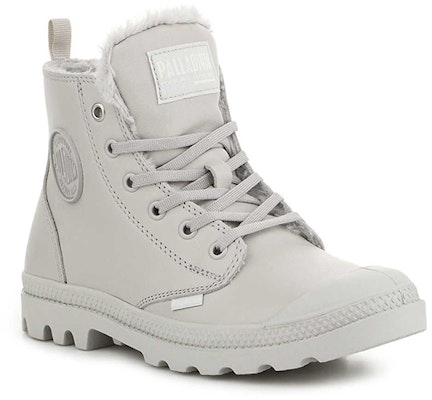 Palladium Pampa Hi Zip 皮革耐磨防滑戶外靴 女款 淺灰 Lookbook Palladium Pampa Hi Zip 皮革耐磨防滑戶外靴 女款 淺灰